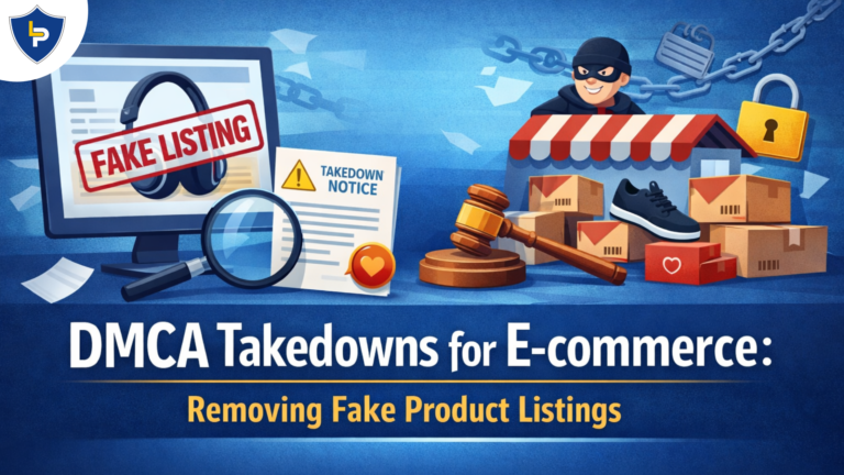 DMCA Takedowns for E-commerce: Removing Fake Product Listings