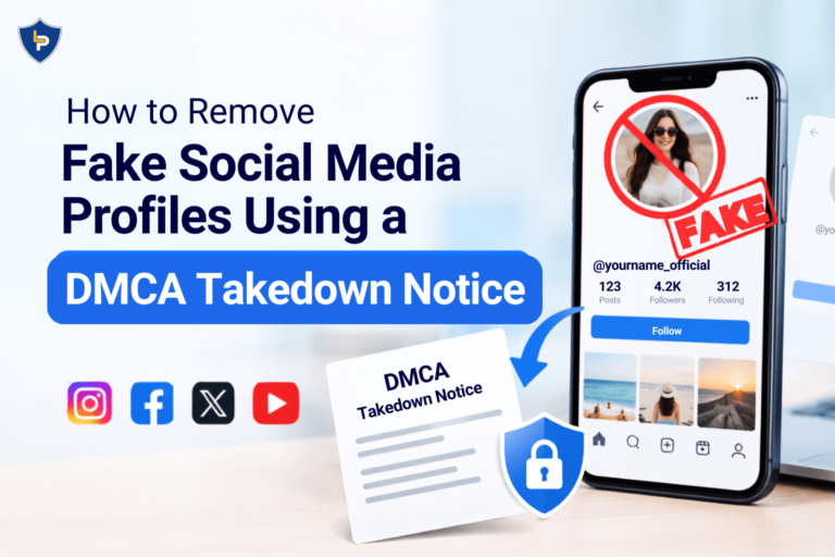 How to Remove Fake Social Media Profiles Using a DMCA Takedown Notice
